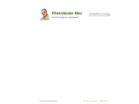 rheinlaender-max.de Webseite Vorschau