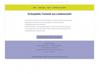 schmid-orthopaedie.de Webseite Vorschau