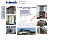 schmitt-metallbau-gmbh.de Webseite Vorschau