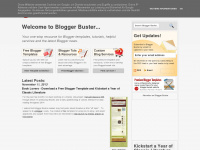 bloggerbuster.com Webseite Vorschau