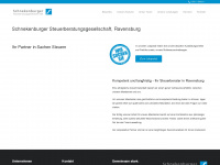 schnekenburger-stb.de Webseite Vorschau