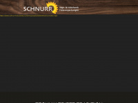 schnurr-holz.de Webseite Vorschau