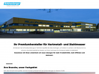 schoenenberger-messer.de Webseite Vorschau
