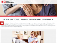 sozialstation-triberg.de Webseite Vorschau