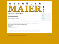 schreinerei-maier.de Webseite Vorschau