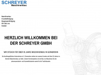 schreyer-anlagenbau.de Webseite Vorschau