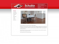 schuble-parkett.de Webseite Vorschau