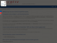 schuetz-elektro.com Webseite Vorschau