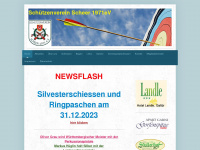schuetzenverein-scheer.de Webseite Vorschau