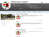 schuetzenverein-laupheim.de Webseite Vorschau