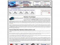 americantruckbuyer.com Webseite Vorschau