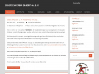 schuetzenverein-baerenthal.de Webseite Vorschau