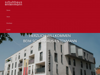 schuhhaus-entenmann.de Webseite Vorschau