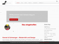 schuh-hug.de Webseite Vorschau