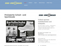 schuh-sport-sb.de Webseite Vorschau