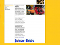 schulze-elektro.de Webseite Vorschau