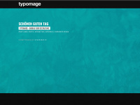 typomage.de Webseite Vorschau