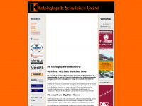 kolpingkapelle-gd.de Webseite Vorschau