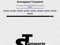 schwappach-transporte.de Webseite Vorschau