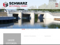 schwarz-betonbau.de Webseite Vorschau