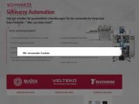 schwarze-automation.com Webseite Vorschau
