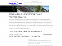 ascona-tours.com Webseite Vorschau