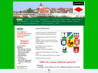 schwarzwaldverein-dornhan.de Webseite Vorschau