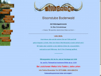 bisonstube-bodenwald.de Webseite Vorschau