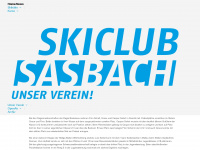 skiclub-sasbach.de Webseite Vorschau