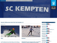 sc-kempten.de Webseite Vorschau