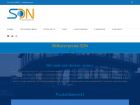 sdn-tec.com Webseite Vorschau