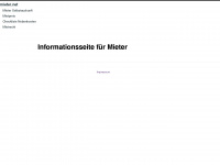 mieter.net Webseite Vorschau