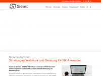 seeland-gmbh.com Webseite Vorschau