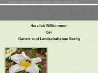 seelig-naturgarten.de Webseite Vorschau