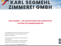 segmehl.com Webseite Vorschau