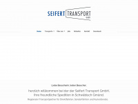 seifert-transport.de Webseite Vorschau