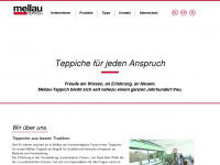 mellau-teppich.com Webseite Vorschau