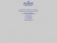 seimert.com Webseite Vorschau