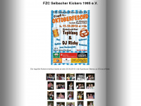 selbacher-kickers.de Webseite Vorschau