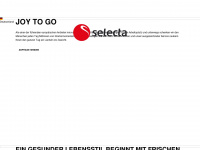 selecta.com Webseite Vorschau