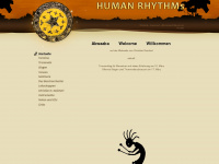 human-rhythms.de Webseite Vorschau
