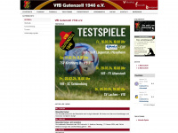 vfb-gutenzell.de Webseite Vorschau