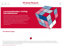 primeteach.ch Webseite Vorschau