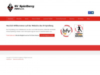 sv-spielberg1920.de Webseite Vorschau