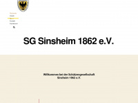 sg-sinsheim.de Webseite Vorschau