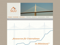 s-g-u.eu Webseite Vorschau