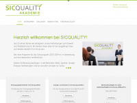 sicquality.de Webseite Vorschau