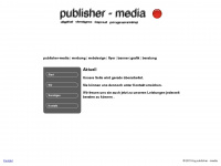 publisher-media.de Webseite Vorschau