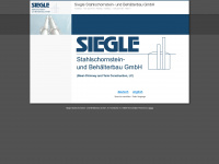 siegle-gmbh.de Webseite Vorschau