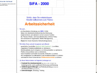 sifa-2000.de Webseite Vorschau